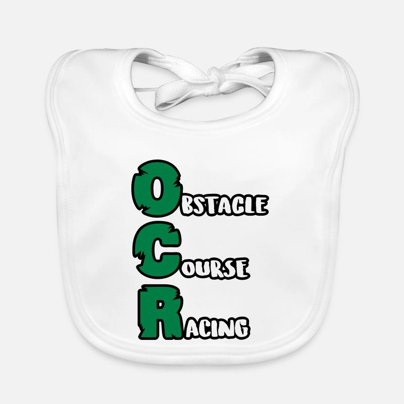 OCR - Obstacle Course Running Running Gift Organic Baby Bibs