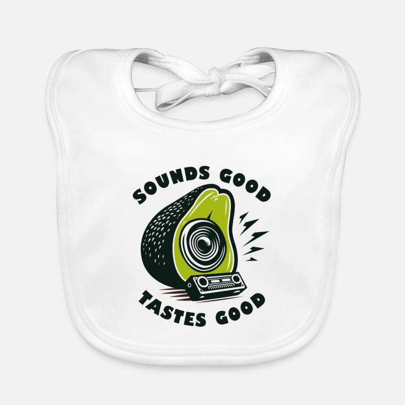 Avocado Amplifier Organic Baby Bibs