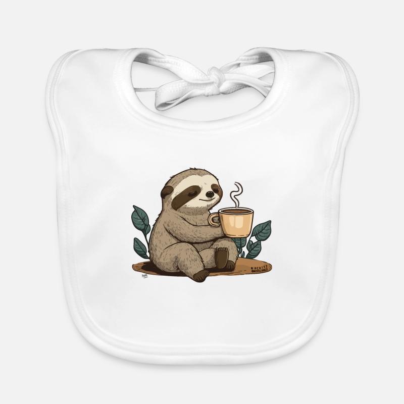 Langsam und stetig Baby Bio-Lätzchen