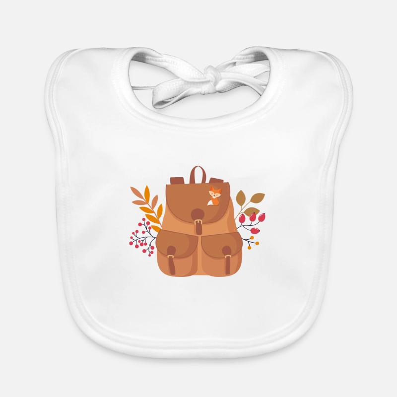 Backpack Organic Baby Bibs
