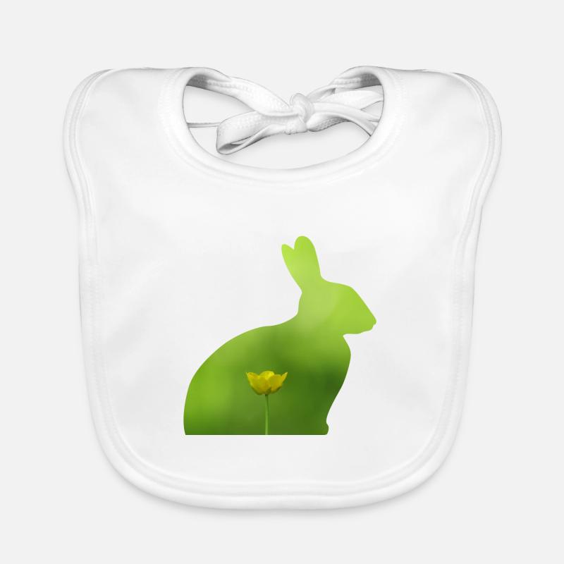 Hase Baby Bio-Lätzchen
