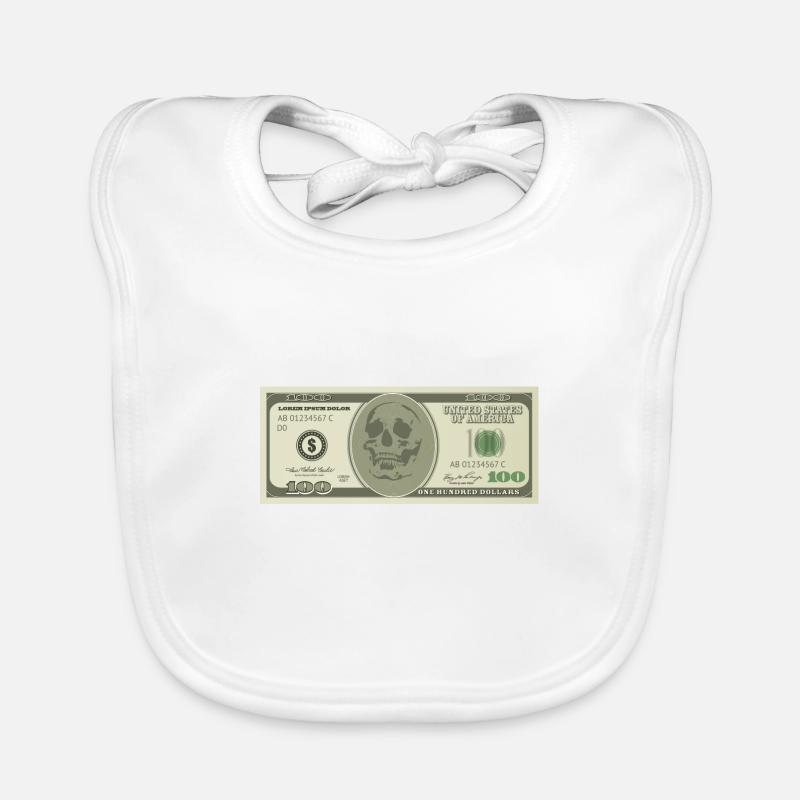 BLACK MONEY Baby Bio-Lätzchen