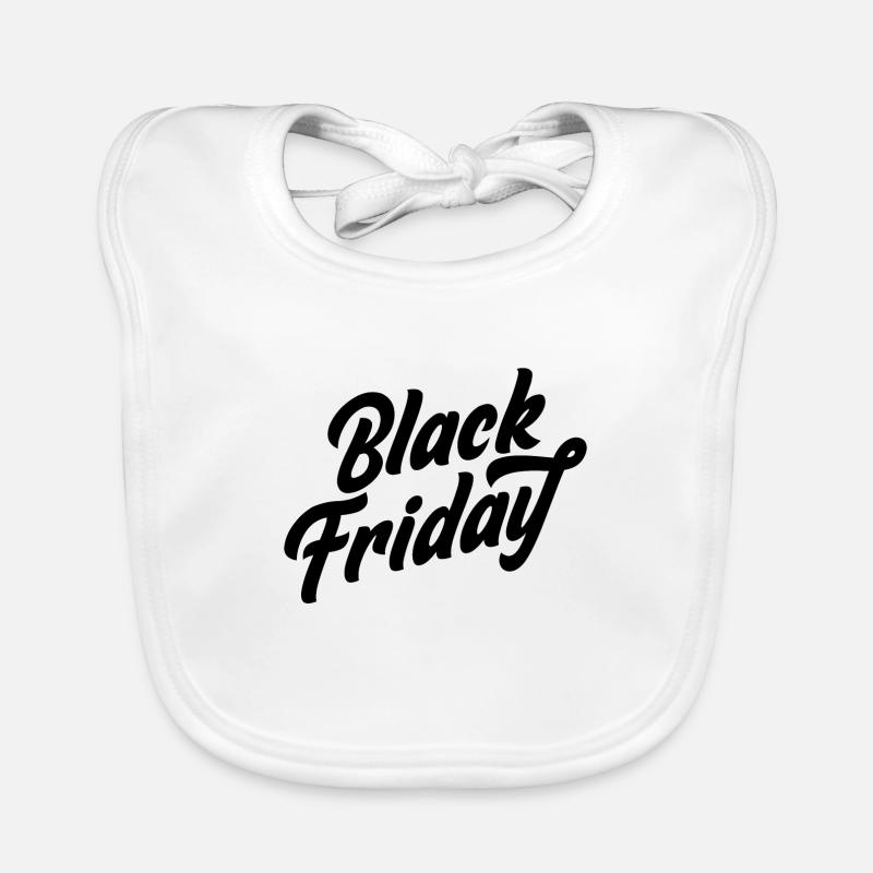 Schwarzer Freitag Baby Bio-Lätzchen