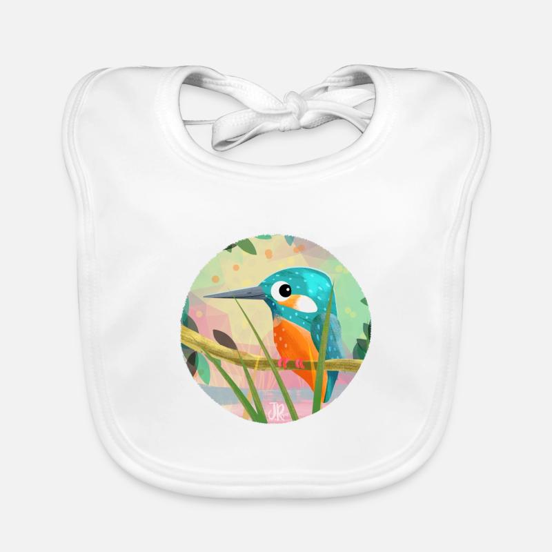 Eisvogel Baby Bio-Lätzchen