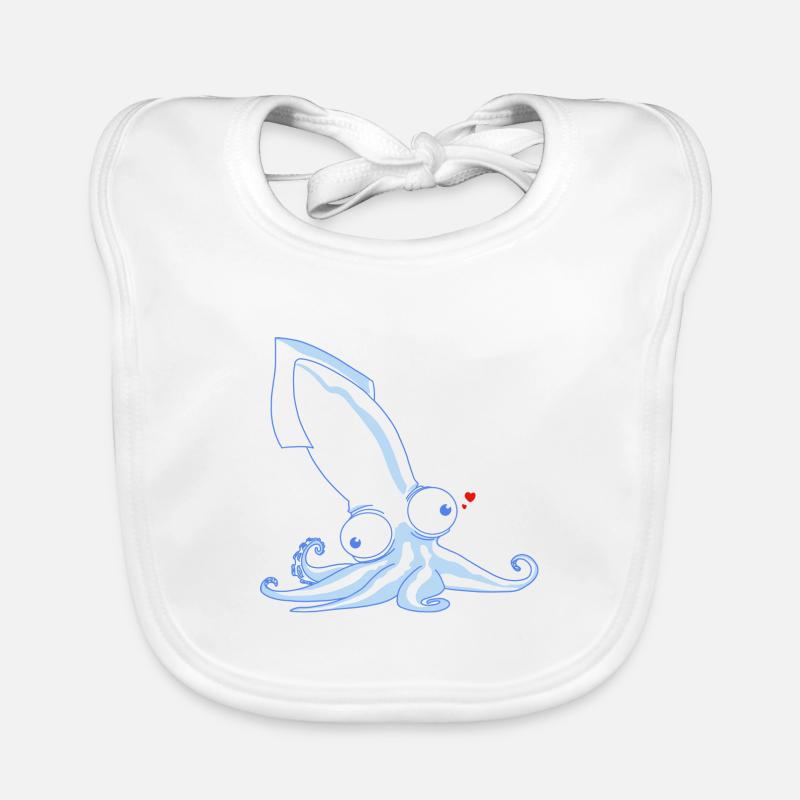 Pieuvre Bavoir bio Bébé