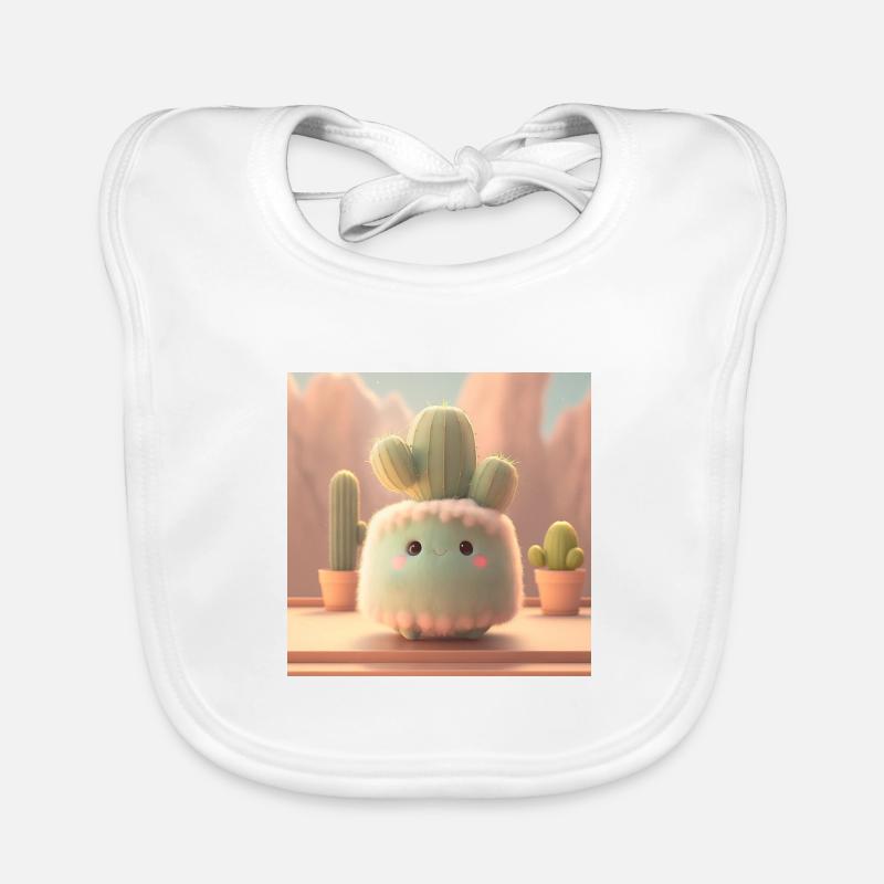 bébé cactus Bavoir bio Bébé