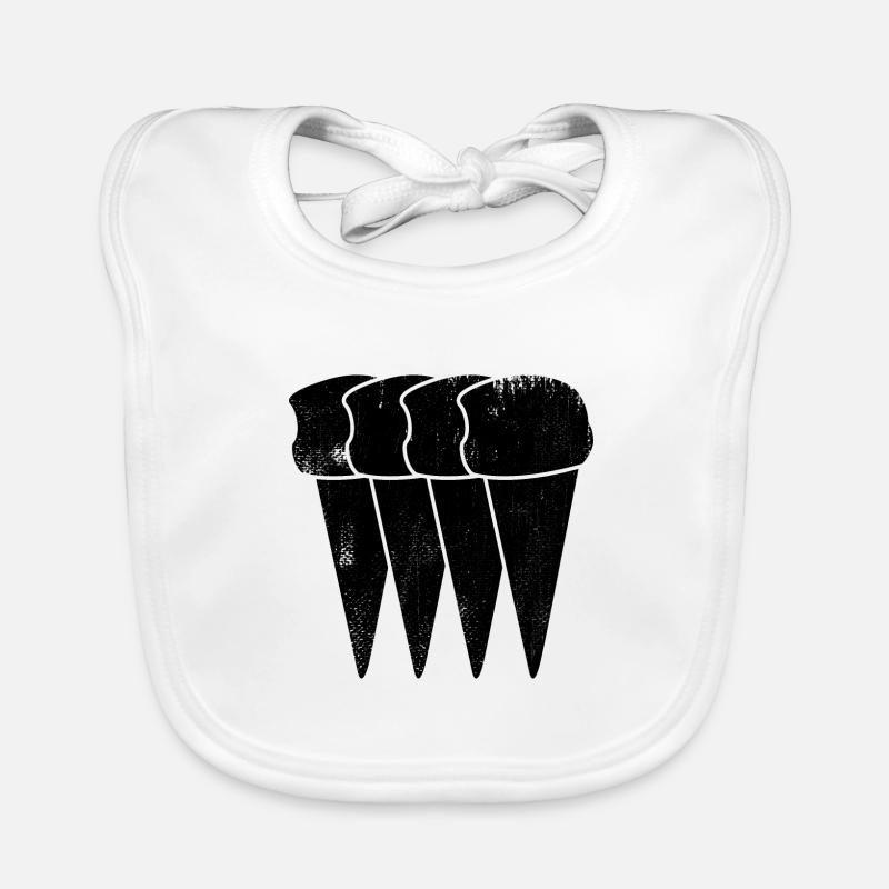 Eiscreme Baby Bio-Lätzchen