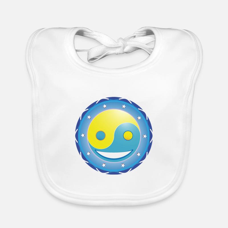 Bébé Yin Yang Bavoir bio Bébé