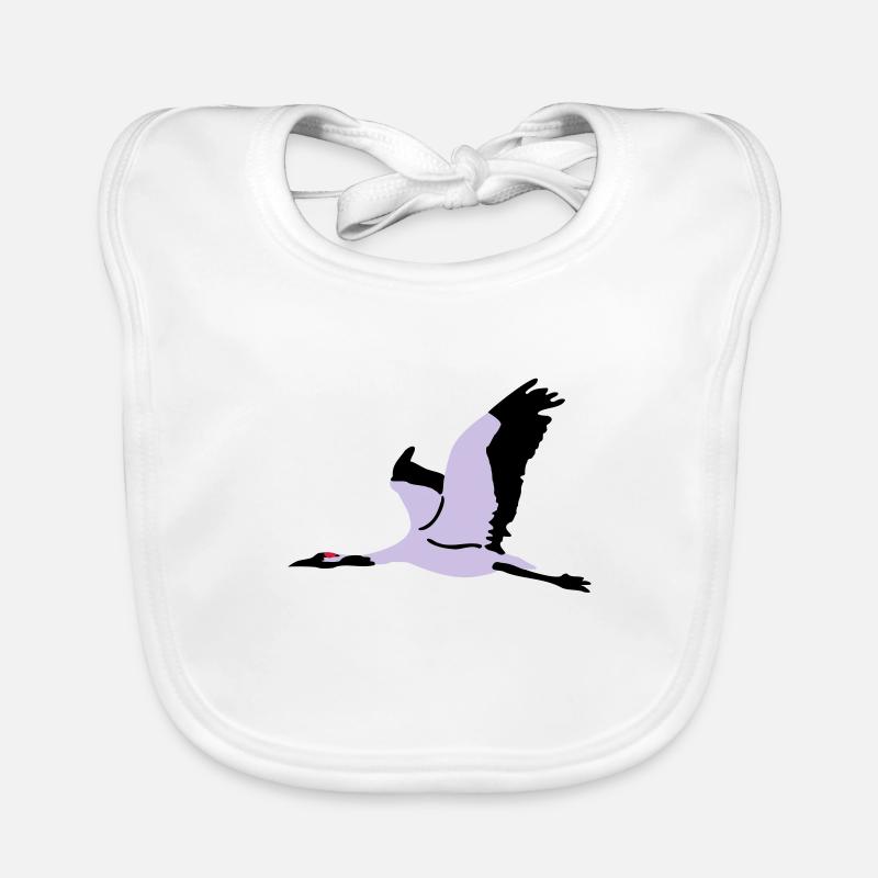 Crane Organic Baby Bibs