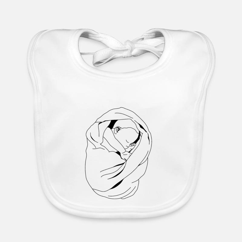 Bébé bébé bébé Bavoir bio Bébé