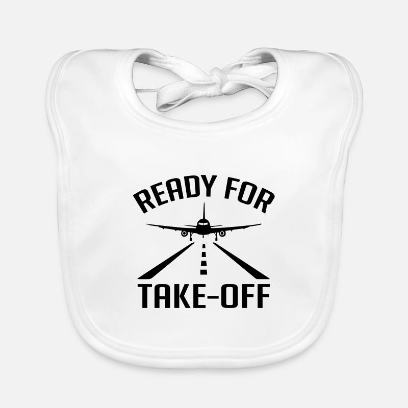 Ready for take-off Organic Baby Bibs