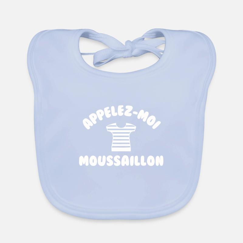 Appelez moi moussaillon Bavoir bio Bébé