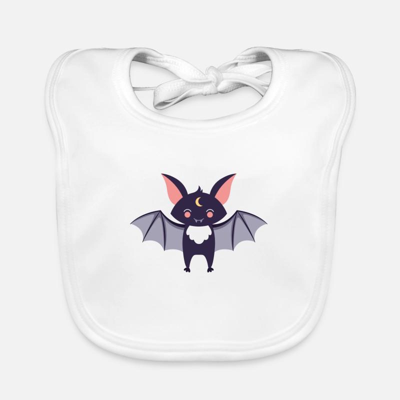 Bat Organic Baby Bibs