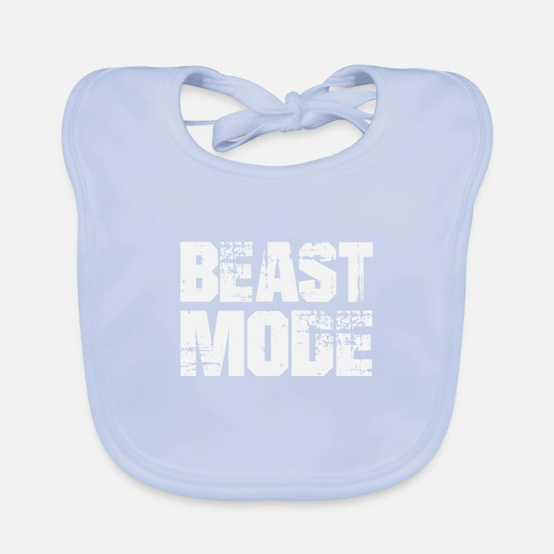 BEAST MODE Organic Baby Bibs