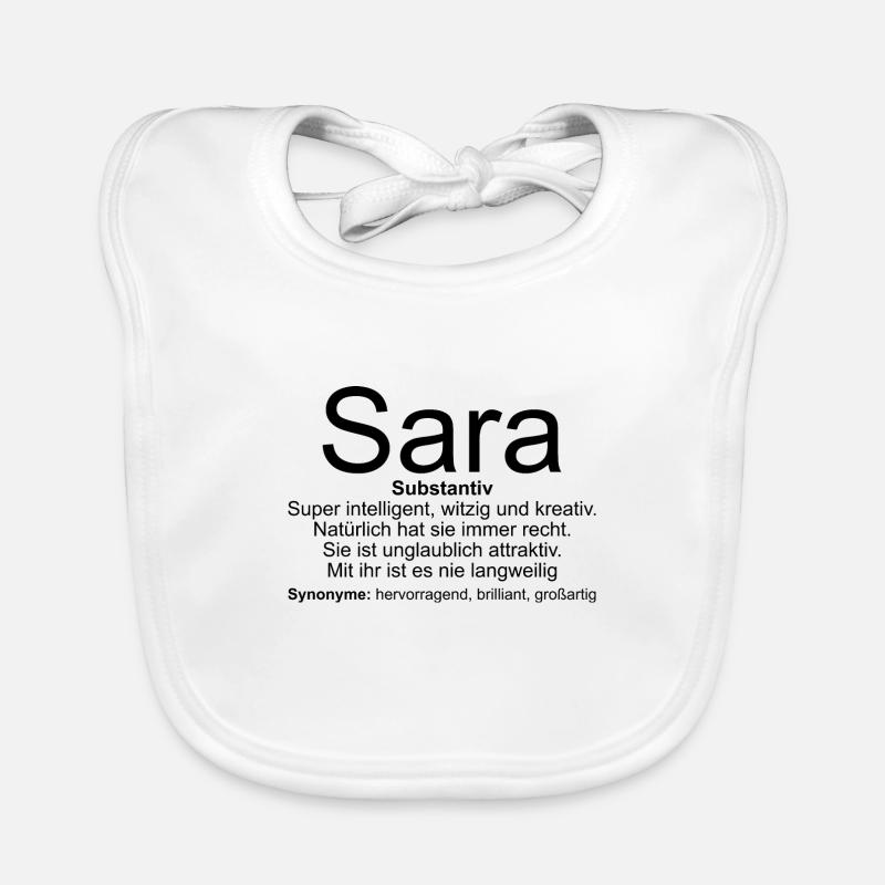 Name Definition Sara Baby Bio-Lätzchen