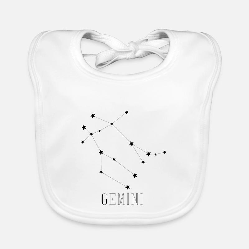 GÉMEAUX Bavoir bio Bébé