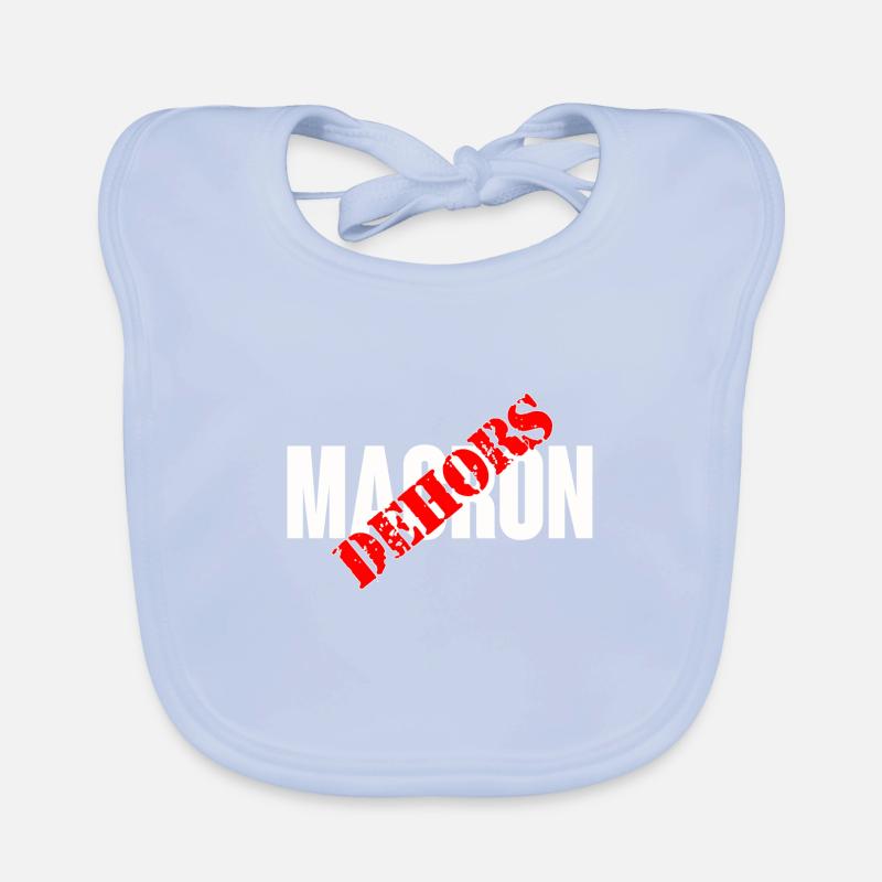 Macron out Organic Baby Bibs