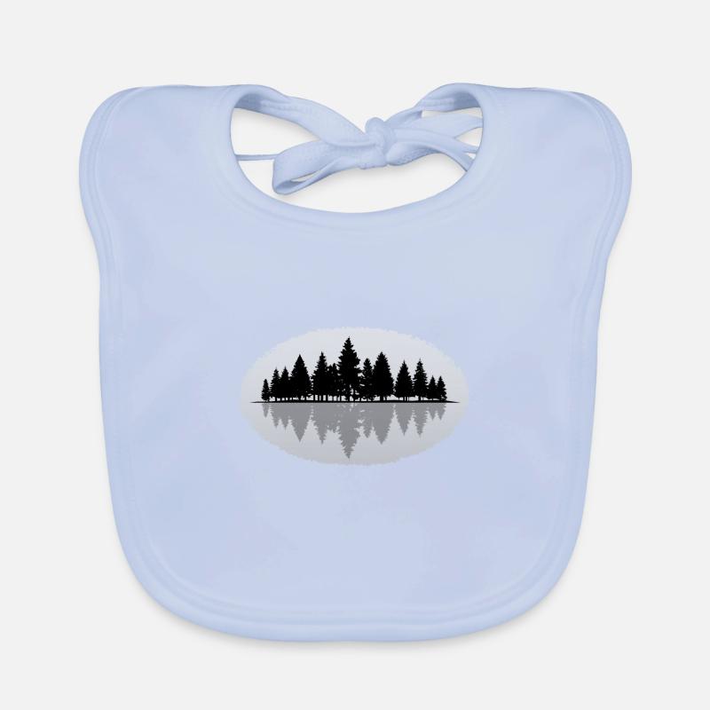 Forêt forêt Bavoir bio Bébé