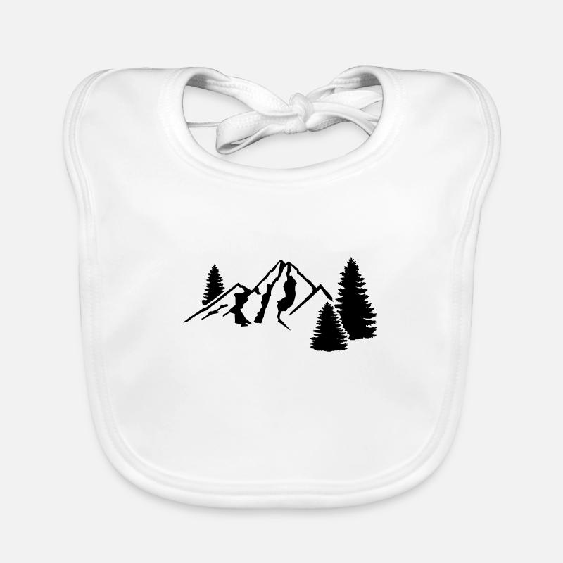 Berge Baby Bio-Lätzchen