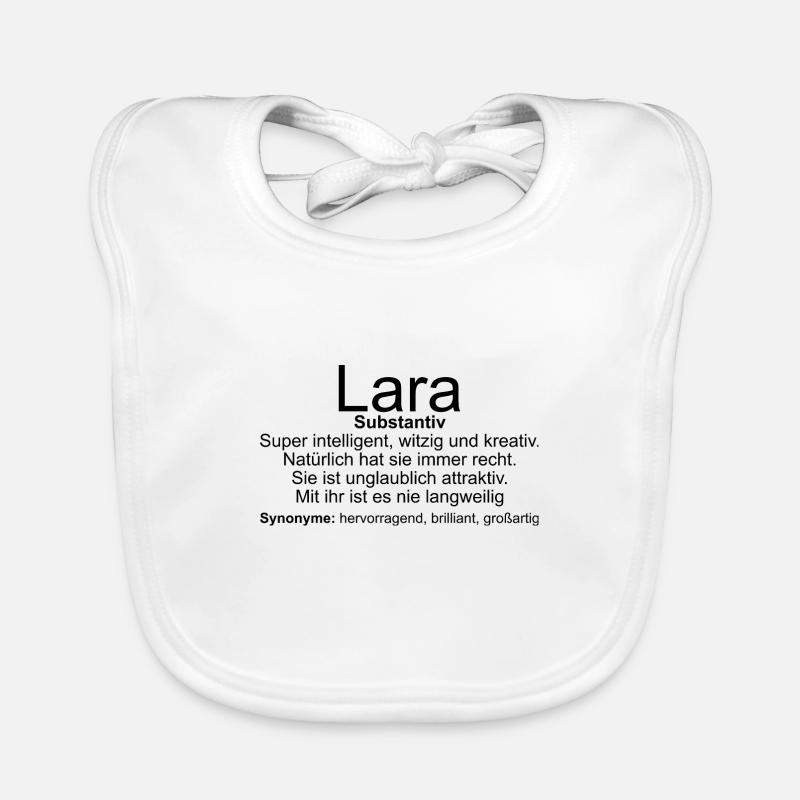 Name Definition Lara Baby Bio-Lätzchen