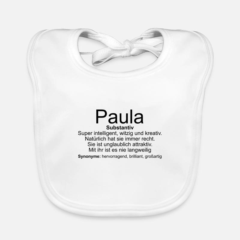 Name Definition Paula Baby Bio-Lätzchen