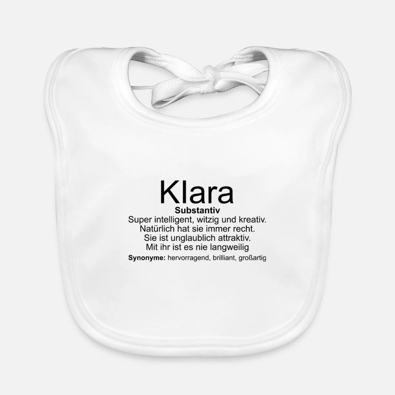 Name Definition Klara Baby Bio-Lätzchen