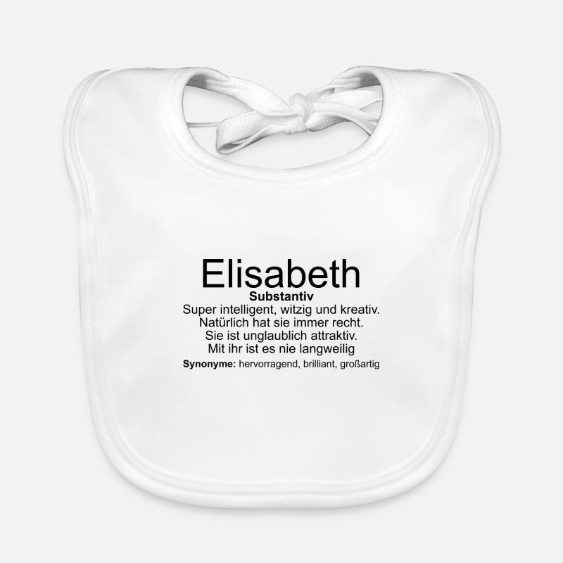 Name Definition Elisabeth Baby Bio-Lätzchen