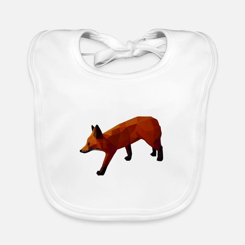 Renard des bois Bavoir bio Bébé