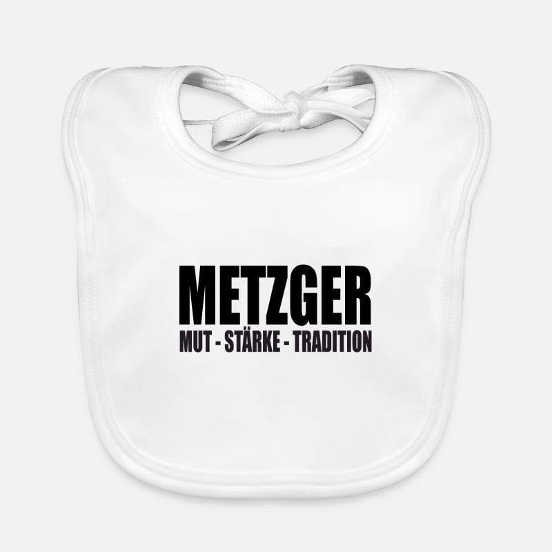 Metzger MUT STÄRKE TRADITION Baby Bio-Lätzchen
