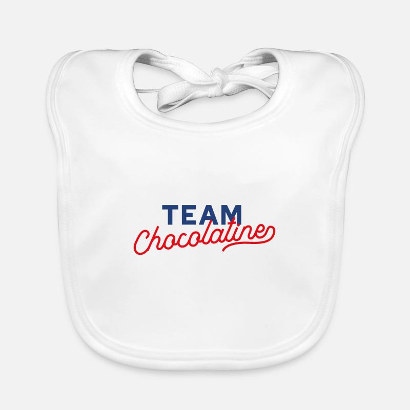 Team Chocolatine Baby Bio-Lätzchen