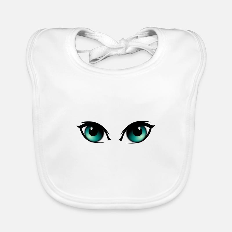 Augen Baby Bio-Lätzchen