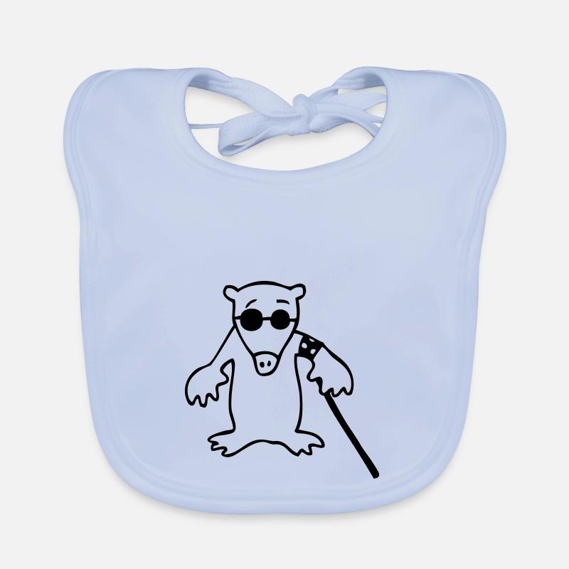 Une taupe aveugle Bavoir bio Bébé