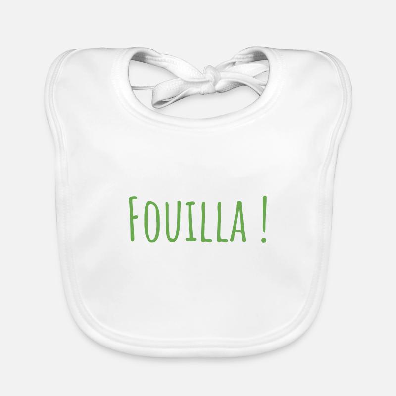 Fouilla vert Bavoir bio Bébé