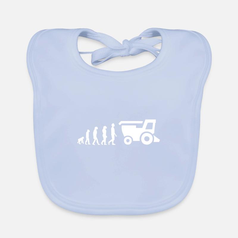 Moissonneuse évolution Bavoir bio Bébé