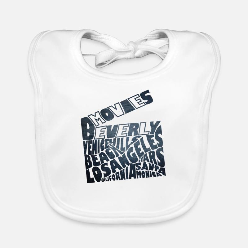 los Angeles Organic Baby Bibs