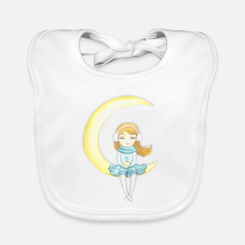 luna Bavaglino ecologico per neonato