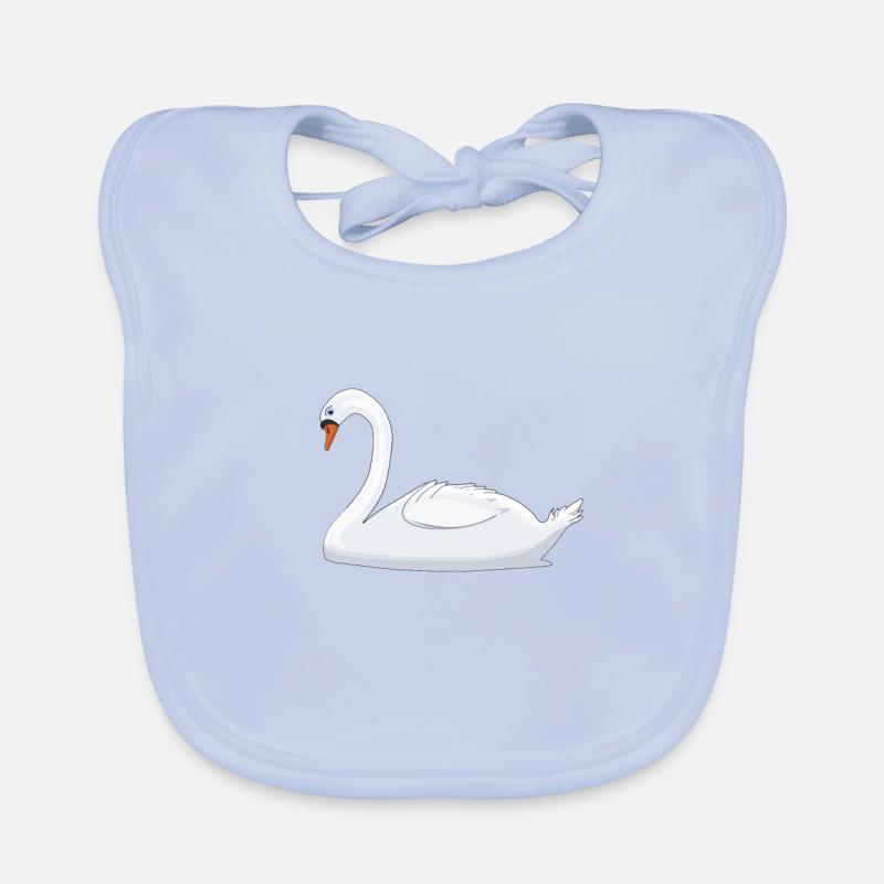 Sans cygne Bavoir bio Bébé
