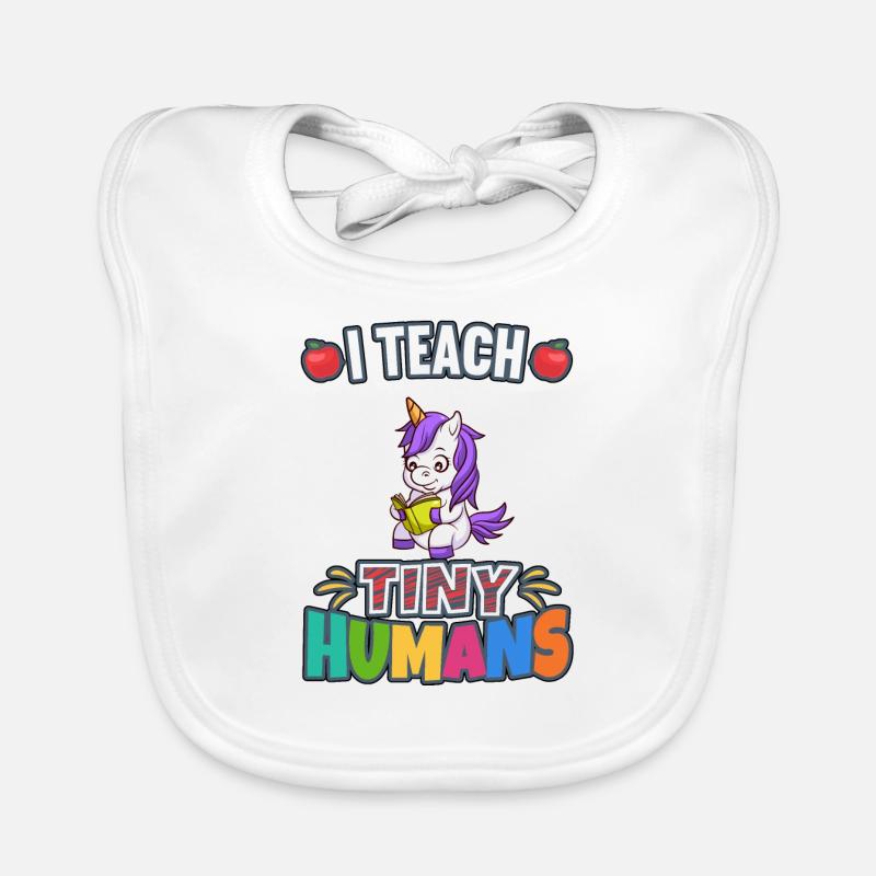 J’enseigne à Tiny Humans enseignant à l’école primaire Bavoir bio Bébé