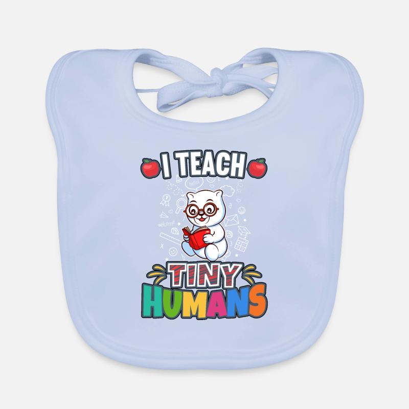 J’enseigne à Tiny Humans enseignant à l’école primaire Bavoir bio Bébé