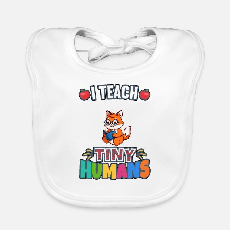 J’enseigne à Tiny Humans enseignant à l’école primaire Bavoir bio Bébé