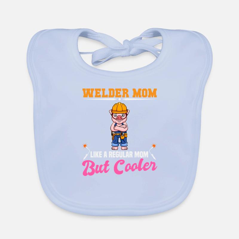 Maman soudeuse comme une maman régulière mais plus cool Bavoir bio Bébé