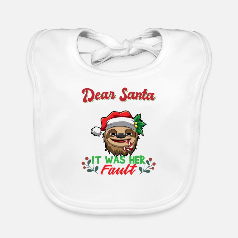 Cher Père Noël, c’était de sa faute si ses frères et sœurs correspondaient à Noël Bavoir bio Bébé