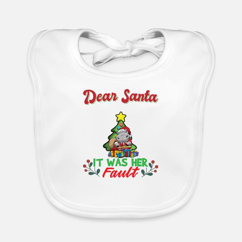 Cher Père Noël, c’était de sa faute si ses frères et sœurs correspondaient à Noël Bavoir bio Bébé
