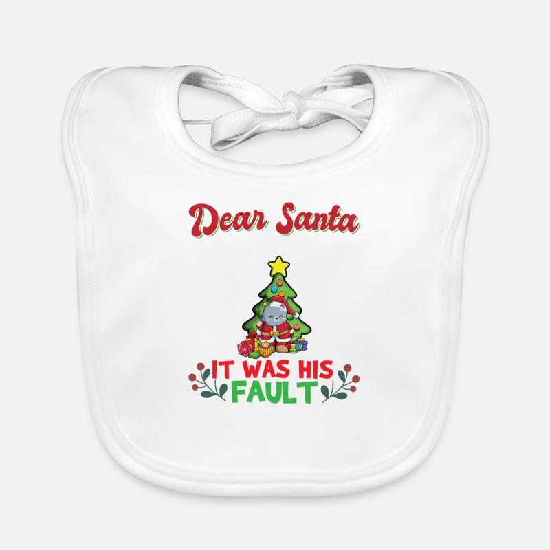 Cher Père Noël, c’était de sa faute si ses frères et sœurs correspondaient à Noël Bavoir bio Bébé