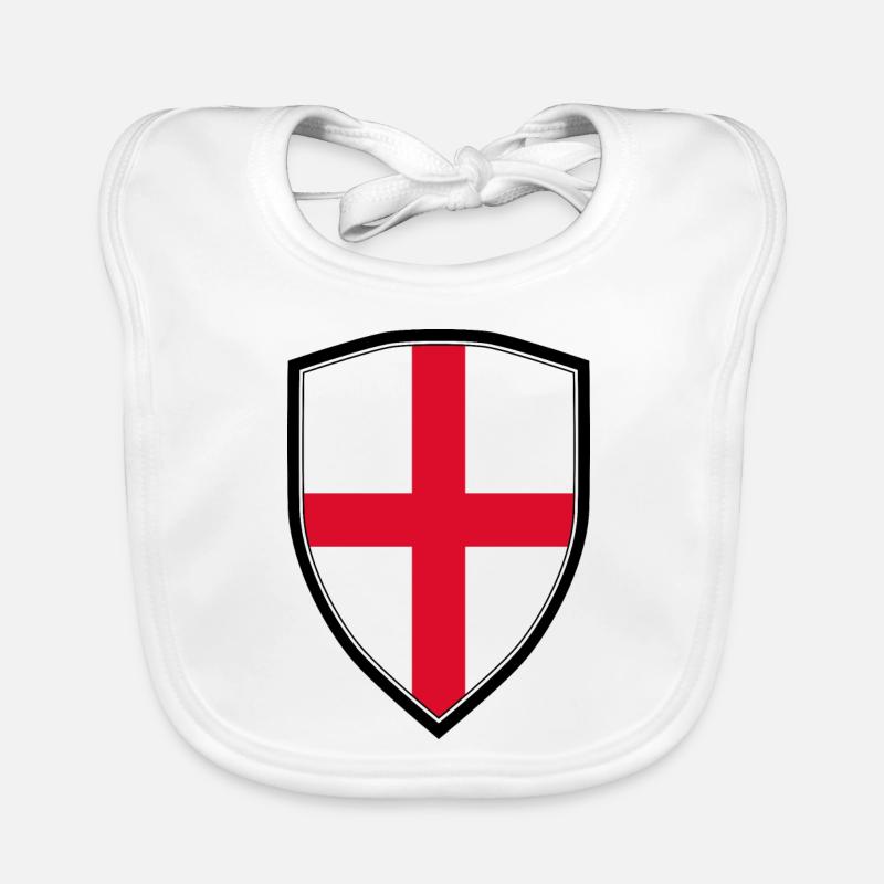 ANGLE FLAG SHIELD Bavoir bio Bébé