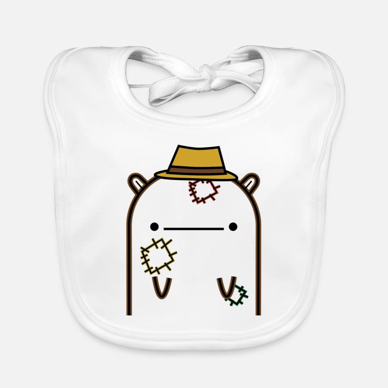 Vogelscheuche - Meh Baby Bio-Lätzchen