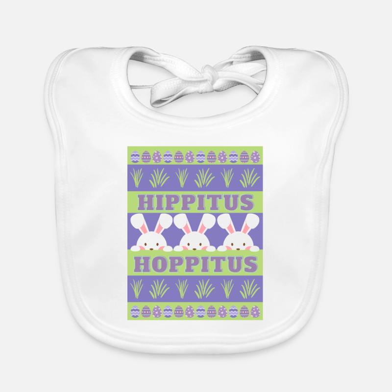 Pâques | Pull moche | Pull moche Bavoir bio Bébé