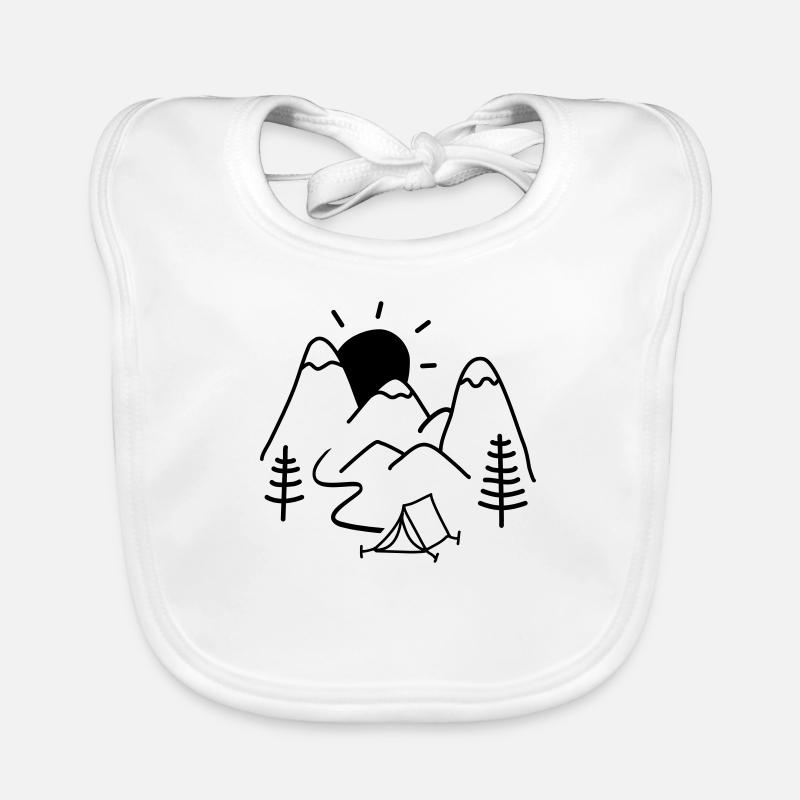 camping Organic Baby Bibs