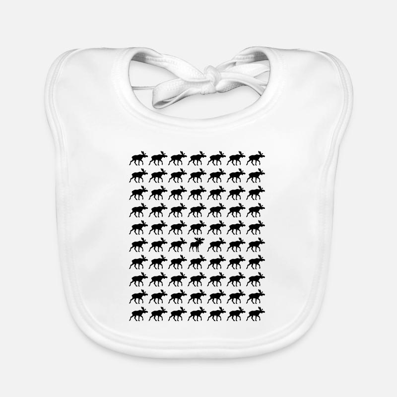 Elche der Andere Elch Baby Bio-Lätzchen