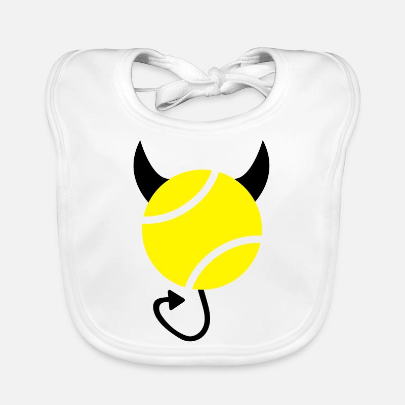 Tennis Devil Bavoir bio Bébé